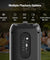 pTron Fusion Beats 48W Bluetooth Party Speaker w/Immersive Sound, Dual 4 inch Neo Drivers, Rhythmic RGB Lights, 6Hrs Playtime, BT5.3/Aux/TF Card/USB Playback Modes, Type-C Charging (Midnight Black)