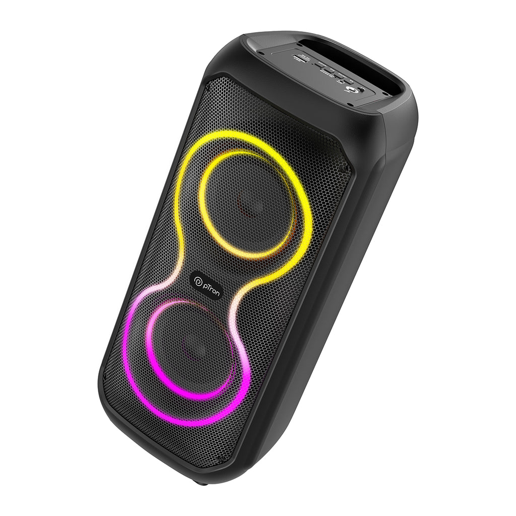 pTron Fusion ONE 48W Bluetooth Party Speaker w/Pristine Stereo Sound ...