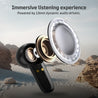 pTron Bassbuds NEO TWS Earbuds w/ 13mm Drivers, 45Hrs Playtime, Dual HD Mic & AI-ENC Calls, Custom EQ, Mobile App, Bluetooth V5.4 Earphones, Voice Assistant, Type C Fast Charging & IPX5 (Raven Black)