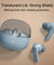 pTron Bassbuds Indie in-Ear TWS Earbuds w/ 10mm Drivers, 45Hrs Playtime, Dual HD Mic & AI-ENC Calls, Custom EQ, Mobile App, Bluetooth V5.4 Earphones, Voice Assistant, Type C Charging & IPX5 (Gray)