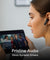 pTron Bassbuds Indie In-Ear TWS Earbuds w/ 10mm Drivers, 45Hrs Playtime, Dual HD Mic & AI-ENC Calls, Custom EQ, Mobile App, Bluetooth V5.4 Earphones, Voice Assistant, Type C Charging & IPX5 (Jet Black)