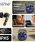 pTron Bassbuds Indie in-Ear TWS Earbuds w/ 10mm Drivers, 45Hrs Playtime, Dual HD Mic & AI-ENC Calls, Custom EQ, Mobile App, Bluetooth V5.4 Earphones, Voice Assistant, Type C Charging & IPX5 (Blue)