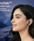 pTron Bassbuds Tango in-Ear TWS Ear Buds w/Custom EQ, 50hrs Playtime, Pristine Sound, Dual Mic, TruTalk ENC Calls, Mobile App, Wireless Bluetooth V6.0,Touch Controls, Type-C Charging, IPX5 (Space Black)