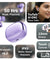 pTron Bassbuds Tango in-Ear TWS Ear Buds w/Custom EQ, 50hrs Playtime, Pristine Sound, Dual Mic, TruTalk ENC Calls, Mobile App, Wireless Bluetooth V6.0, Touch Controls, Type-C Charging, IPX5 (Lilac)