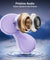 pTron Bassbuds Tango in-Ear TWS Ear Buds w/Custom EQ, 50hrs Playtime, Pristine Sound, Dual Mic, TruTalk ENC Calls, Mobile App, Wireless Bluetooth V6.0, Touch Controls, Type-C Charging, IPX5 (Lilac)
