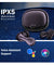 pTron Bassbuds Tango in-Ear TWS Ear Buds w/Custom EQ, 50hrs Playtime, Pristine Sound, Dual Mic, TruTalk ENC Calls, Mobile App, Wireless Bluetooth V6.0,Touch Controls, Type-C Charging, IPX5 (Nexua Black)