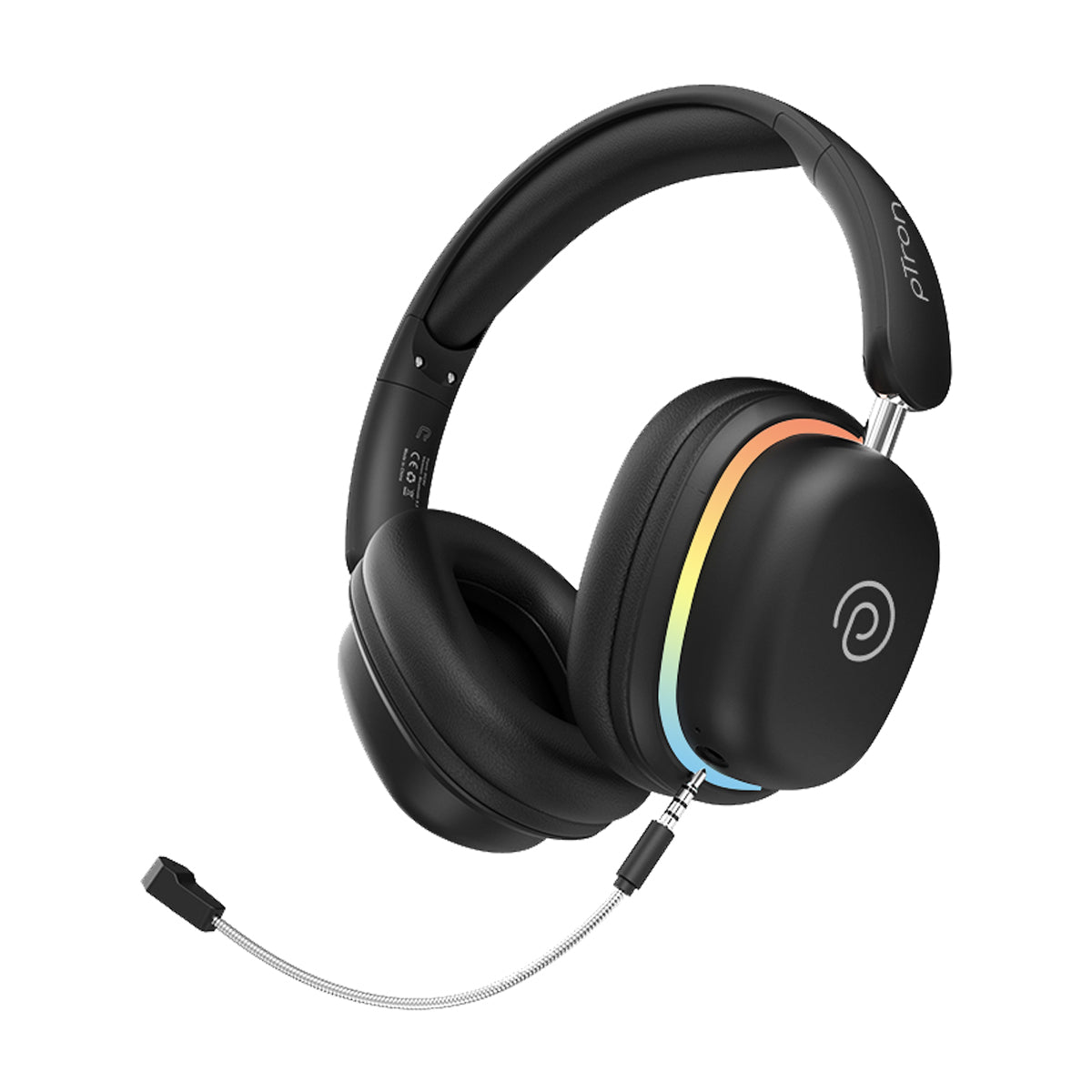 pTron Studio Xtreme Wireless Over Ear Bluetooth Headphones w/Detachable Mic & TruTalk ENC Calls headphones price comparison image