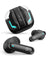 pTron Bassbuds Turbo in-Ear TWS Earbuds w/ 40ms Low-Latency, 50Hrs Playtime, Custom EQ, App Support, Dual Mic, TruTalk AI-ENC Calls, Immersive Sound, RGB Lights, Bluetooth V6.0, IPX5 (Raven Black)