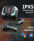 pTron Bassbuds Turbo in-Ear TWS Earbuds w/ 40ms Low-Latency, 50Hrs Playtime, Custom EQ, App Support, Dual Mic, TruTalk AI-ENC Calls, Immersive Sound, RGB Lights, Bluetooth V6.0, IPX5 (Raven Black)