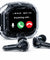 pTron Bassbuds NX TWS Ear Buds w/Smart Touch Display, 55hrs Playtime, Dual Mics, TruTalk AI-ENC Calls, 5 Music Equalisers, BTv6.0, Voice Assistant, Type C Charging, IPX5 Water Resistant (Pearl Black)