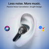 pTron Bassbuds NX TWS Ear Buds w/Smart Touch Display, 55hrs Playtime, Dual Mics, TruTalk AI-ENC Calls, 5 Music Equalisers, BTv6.0, Voice Assistant, Type C Charging, IPX5 Water Resistant (Pearl Black)