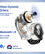 pTron Bassbuds Vortex Clips Wireless Open Ear Earbuds w/Chrome Finish, SafeBeats Tech, 50Hrs Playtime, Dual HD Mic w/AI-ENC, 10mm Driver, Pristine Sound, BTv5.4 Earclips, Type C Charging (Obsidian)