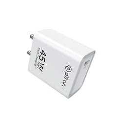 pTron Volta FC22 Compatible for Samsung 45W Charger, Type C Superfast GaN Charger for Samsung Galaxy S23/S23+/S22 Ultra/S22+/S22, Note 10/Note 20/S20/S21/S10/S9/S8, Galaxy Tab S7/S8 (White)