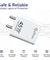 pTron Volta FC22 Compatible for Samsung 45W Charger, Type C Superfast GaN Charger for Samsung Galaxy S23/S23+/S22 Ultra/S22+/S22, Note 10/Note 20/S20/S21/S10/S9/S8, Galaxy Tab S7/S8 (Snow White)