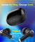 pTron Zenbuds Evo X5 34dB ANC TWS Ear Buds, Transparency Mode, 4 Mic ENC Calls, 45Hrs Playtime, Pristine Sound, 40ms Low-Latency, in-Ear BT5.3 Wireless Earphones, Type-C Charging & IPX5 (Jet Black)