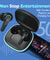 pTron Zenbuds Evo X2 in-Ear TWS Ear Buds w/ 4 Mic & TruTalk AI-ENC Calls, 50Hrs Playtime, 40ms Low Latency Sync, BT5.3 Wireless Earphones, Type-C Fast Charging & IPX5 Water Resistant (Coal Black)