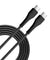pTron Solero Braid 60W Type C Fast Charging Cable 1.5m for Samsung, OnePlus, Oppo, Vivo, Xiaomi, Realme, IQOO & Other Devices - Unbreakable Nylon Braided Cable, 480Mbps Sync Speed (Jet Black)