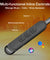 pTron Tangentbeat V2 w/ 50Hrs Playtime, 13mm Drivers, Dual-Device Pairing, Bluetooth 5.4 Wireless in-Ear Earphones w/Mic, Hall Switch Feature, Magnetic Earbuds, Type-C Fast Charging & IPX5 (Obsidian)