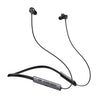 pTron Tangent Eon w/ 50Hrs Playtime, Immersive Sound, HD Mic & AI-ENC Clear Calls, Dual-Device Pairing, Magnetic On/Off Function, BT5.4 Wireless Neckband, Voice Asst., Type-C Charging & IPX5 (Obsidian)
