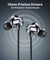 pTron Tangent Eon w/ 50Hrs Playtime, Immersive Sound, HD Mic & AI-ENC Clear Calls, Dual-Device Pairing, Magnetic On/Off Function, BT5.4 Wireless Neckband, Voice Asst., Type-C Charging & IPX5 (Obsidian)
