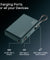 pTron Dynamo Sprint 20000mAh 35W Super Fast Charging, USB Type-C Input Power Bank Compatible with QC3.0/PD3.0, Built-in Charging Cable, 3 Charging Outputs, Type-C Input/Output Port (Pine Green)