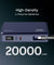 pTron Dynamo Sprint 20000mAh 35W Super Fast Charging, USB Type-C Input Power Bank Compatible with QC3.0/PD3.0, Built-in Charging Cable, 3 Charging Outputs, Type-C Input/Output Port (Indigo Blue)