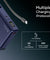 pTron Dynamo Sprint 20000mAh 35W Super Fast Charging, USB Type-C Input Power Bank Compatible with QC3.0/PD3.0, Built-in Charging Cable, 3 Charging Outputs, Type-C Input/Output Port (Indigo Blue)