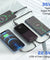 pTron Dynamo Bolt 20000mAh 35W Super Fast Charging, USB Type-C Input Power Bank Compatible with QC3.0/PD3.0 (Power Delivery),Built-in Charging Cables,4 Charging Outputs,Type-C Input/Output Port (Brown)