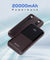 pTron Dynamo Bolt 20000mAh 35W Super Fast Charging, USB Type-C Input Power Bank Compatible with QC3.0/PD3.0 (Power Delivery),Built-in Charging Cables,4 Charging Outputs,Type-C Input/Output Port (Brown)
