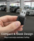pTron CarSync X2 2-in-1 Wireless Carplay Receiver, Converts Wired Android Auto & CarPlay to Wireless, USB A & Type C, Only for Cars with OEM-Installed Wired Android Auto/CarPlay, Plug & Play (Black)