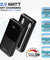 pTron Dynamo Power 20000mAh 22.5W Super Fast Charging, USB Type-C Input Power Bank with Quick Charge & 20W Power Delivery, Built-in Charging Cables, 4 Outputs, Type-C Input/Output Port (Jet Black)