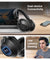 pTron Studio Ultima w/ 60Hrs Playtime, 40mm Drivers, Custom EQ, Mobile App, Wireless Over Ear Headphones w/HD Mic & TruTalk AI-ENC Calls, BTv5.4, Dual Device Pairing & Type-C Charging (Jet Black)
