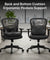 pTron Ergova S1 Core Support Seat Cushion & Backrest Combo, 100% Memory Foam, Prolonged Sitting Comfort, Pressure Relief, Reduced Muscle Fatigue, Suitable for Home Office & Cars (Black)