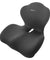 pTron Ergova S2 Core Support Seat & Backrest Cushion, L-Shape, 100% Memory Foam, Enhanced Sitting Comfort, Pressure Relief, Reduced Muscle Fatigue, Non-Slip, Suitable for Home Office & Cars (Black)