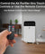 pTron EaseMate Air Purifier H1 for Home & Office, 4-Stage Filtration, HEPA 13 Filter, Activated Carbon, Removes 99.97% Pollutants, Allergens, Pet Danger, Smoke, Dust, Pollens, Long Filter Life (White)