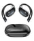 pTron Bassbuds Trendz Open Ear Wireless Earbuds, SafeBeats Design, HD Mics & TruTalk AI-ENC Calls, 45Hrs Playtime, App Support, 14.2mm Drivers, BT6.0 Headphones, Type C Charging & IPX5 (Pearl Black)