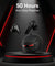 pTron Bassbuds Surge TWS Gaming Earbuds, 40ms Low-Latency, 50Hrs Playtime, Custom EQ, App Support, Dual Mic TruTalk AI-ENC Clear Calls, Pristine Sound, Bluetooth V6.0, IPX5 Water Resistant (Jet Black)