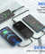 pTron Dynamo Bolt 20000mAh Power Bank, Inbuilt Charging Cables, 35W Super Fast Charging,USB Type-C Input Power Bank Compatible with QC3.0/PD3.0,4 Charging Outputs,Type-C Input/Output Port (Coal Black)