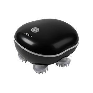 pTron Revivo Z2 Scalp Massager w/ 96 Silicon Kneading Points, Detachable Heads, Stress Relief & Relaxation, 3 Speed Modes, Scalp, Body & Head Massager for Hair Growth, Handheld, Rechargeable (Black)
