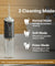 pTron EaseMate Oral Irrigator D1, Portable, Cordless & Rechargeable, 3 Cleaning Modes, 300ml Water Tank, IPX6 Water-resistant, Flossing at Home & Travel, Oral Flosser, Dental Flosser for teeth (Black)