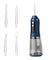 pTron EaseMate Oral Irrigator D2, Portable, Cordless & Rechargeable, 3 Cleaning Modes, 300ml Water Tank, IPX6 Water-resistant, Flossing at Home & Travel, Oral Flosser, Dental Flosser for teeth (Blue)