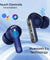 pTron Bassbuds Fury in-Ear TWS Earbuds with 13mm Drivers, 50Hrs Playtime, AI-ENC Clear Calls, Bluetooth V5.4 Wireless Headphones, Voice Assistant, Type C Charging & IPX5 Water Resistant (Royal)
