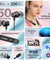 pTron Tangent Buzz w/ 50Hrs Playtime, Pristine Sound, Dual-Device Pairing, Bluetooth 5.4 Wireless in-Ear Earphones with Mic, Hall Switch Function, Voice Assistant, Type-C Fast Charging & IPX5 (Onyx)