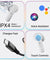 pTron Bassbuds Astra in-Ear TWS Earbuds w/Stereo Sound, 34Hrs Playtime, Stereo Calls, Custom EQ, Mobile App, BTv5.3 Headphones, Touch Control, Voice Assistant, Type C Charging & IPX4 (White)