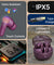 pTron Bassbuds Indie in-Ear TWS Earbuds w/ 10mm Drivers, 45Hrs Playtime, Dual HD Mic & AI-ENC Calls, Custom EQ, Mobile App, BTv5.4 Earphones, Voice Assistant, Type C Charging & IPX5 (Plum Perfect)