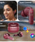pTron Bassbuds Eon in-Ear TWS Earbuds w/ 13mm Drivers, 45Hrs Playtime, Dual HD Mic & TruTalk AI-ENC Calls, Custom EQ,Mobile App, Bluetooth v6.0 Headphones,Voice Assist., Type C Charging & IPX5 (Maroon)