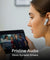 pTron Bassbuds Indie in-Ear TWS Earbuds w/ 10mm Drivers, 45Hrs Playtime, Dual HD Mic & AI-ENC Calls, Custom EQ, Mobile App, Bluetooth V5.4 Earphones, Voice Assistant, Type C Charging & IPX5 (White)