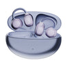 pTron Bassbuds Verse Clips Wireless Open Ear Earbuds w/SafeBeats Tech, 50Hrs Playtime, Dual HD Mics, TruTalk AI-ENC, Custom EQ, Mobile App, Pristine Sound,BTv6.0 Earclips,Type C Charging (Pearl Purple)