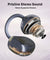 pTron Bassbuds Verse Clips Wireless Open Ear Earbuds w/SafeBeats Tech, 50Hrs Playtime, Dual HD Mics, TruTalk AI-ENC, Custom EQ, Mobile App, Pristine Sound,BTv6.0 Earclips,Type C Charging (Pearl Purple)