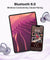 pTron Bassbuds Verse Clips Wireless Open Ear Earbuds w/SafeBeats Tech, 50Hrs Playtime, Dual HD Mics, TruTalk AI-ENC, Custom EQ, Mobile App, Pristine Sound,BTv6.0 Earclips,Type C Charging (Pearl Purple)